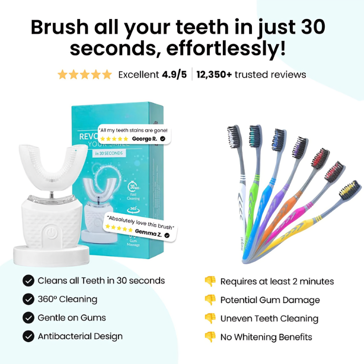 Self-Brushing Toothbrush