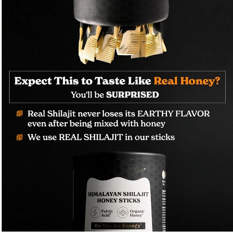 Himalayan Shilajit Honey Sticks