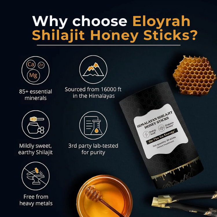 Himalayan Shilajit Honey Sticks